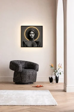 Obraz Muse Geometry LED 80x80cm