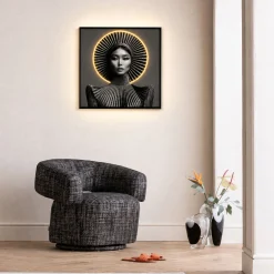Obraz Muse Geometry LED 80x80cm