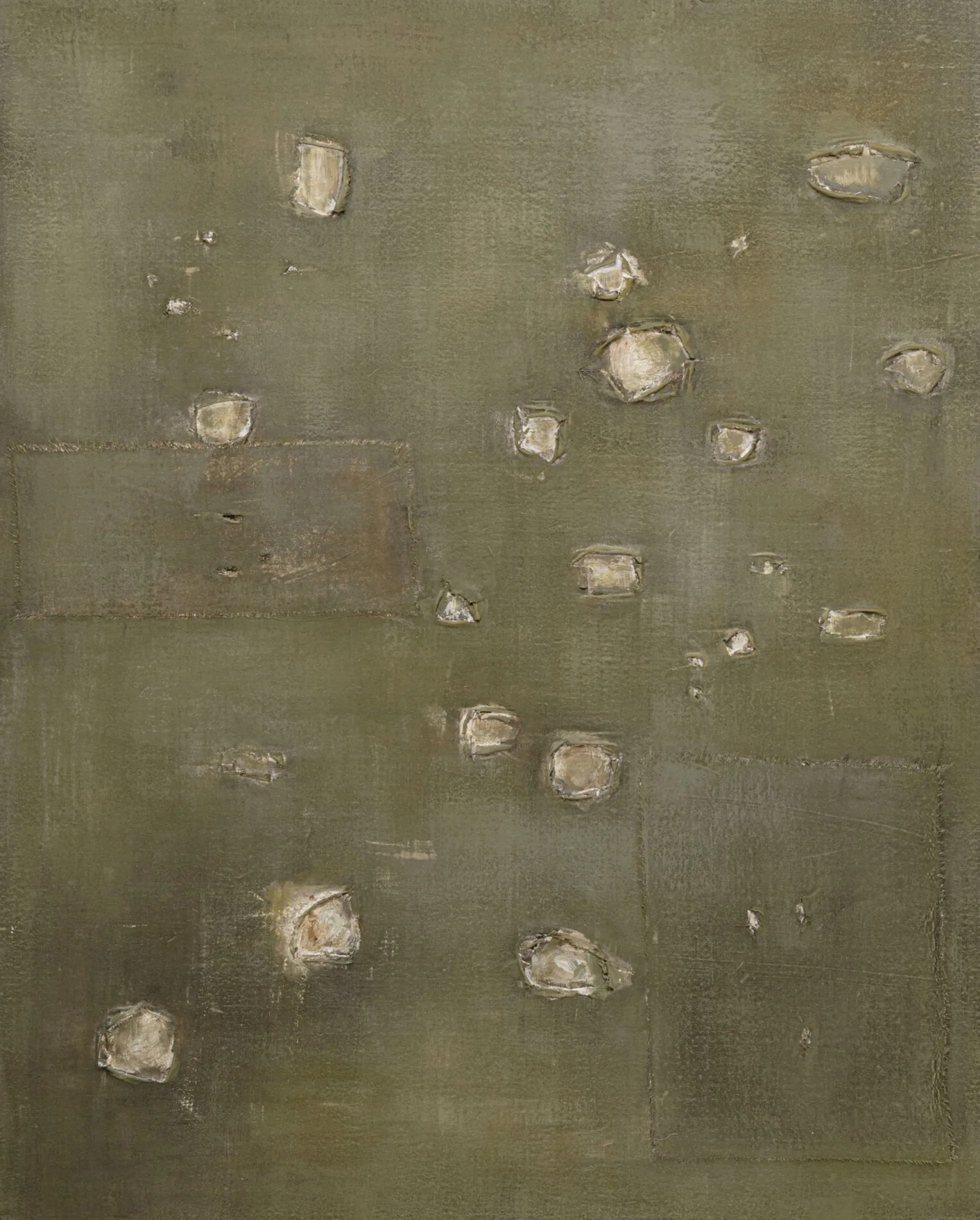 Obraz na płótnie Moody Green 150x120cm