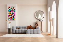 Obraz na płótnie Pastilla Stripes 70x140cm