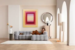 Obraz na płótnie Tendency fioletowy 140x170cm