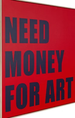 Obraz Need Money 80x80cm