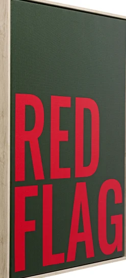 Obraz Red Flag 40x60cm