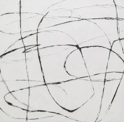 Obraz Sketch biały 120x120cm