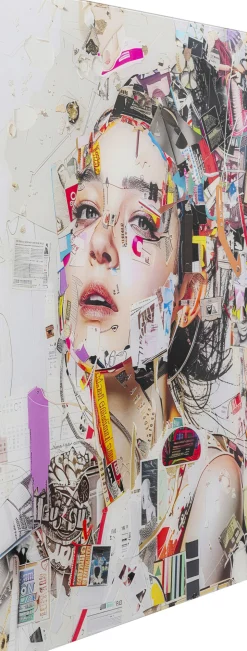 Obraz szklany Artsy Portrait Side 80x120cm