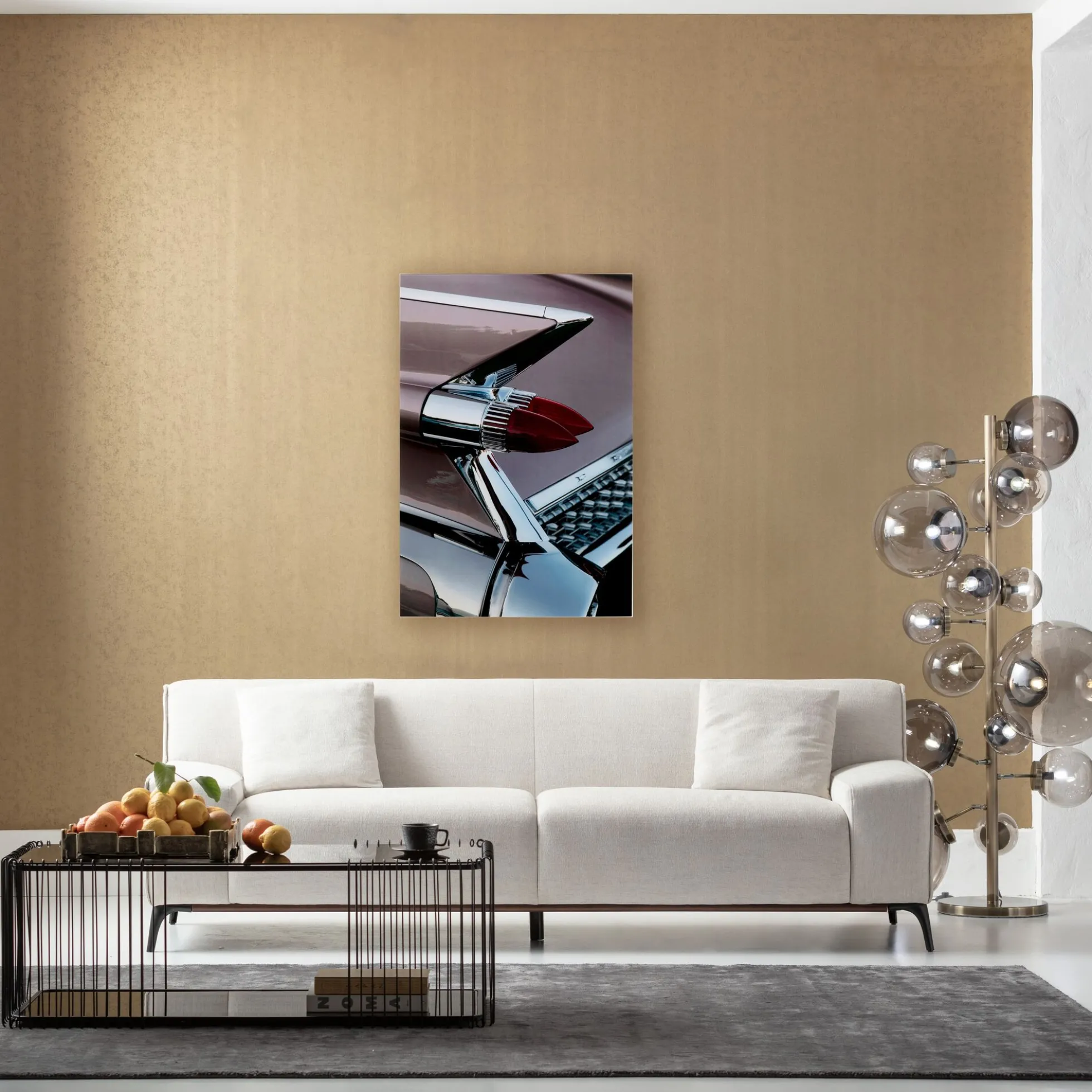 Obraz szklany Automotive Classic 120 x 80 cm