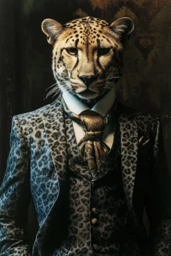 Obraz Szklany Mister Leo 40x30cm