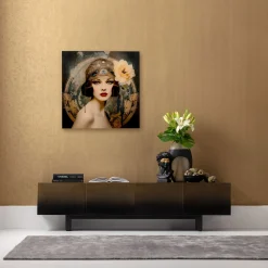 Obraz szklany Muse Art Nouveau 100x100cm
