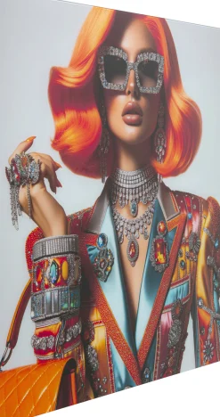 Obraz szklany Muse Posh 100x100cm