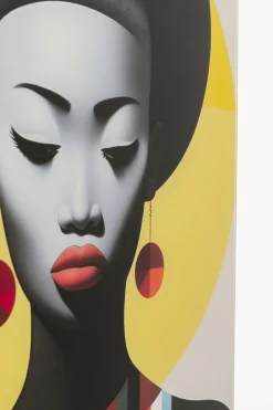 Obraz Szklany Muse Retro Lady 30x40cm (2/Set)