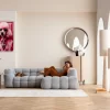 Obraz szklany Pink Poodle 80x120cm