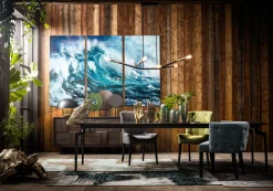 Obraz Triptychon Wave 240x160 cm
