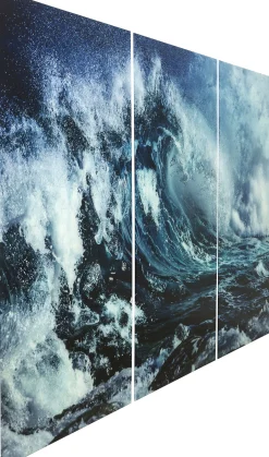 Obraz Triptychon Wave 240x160 cm