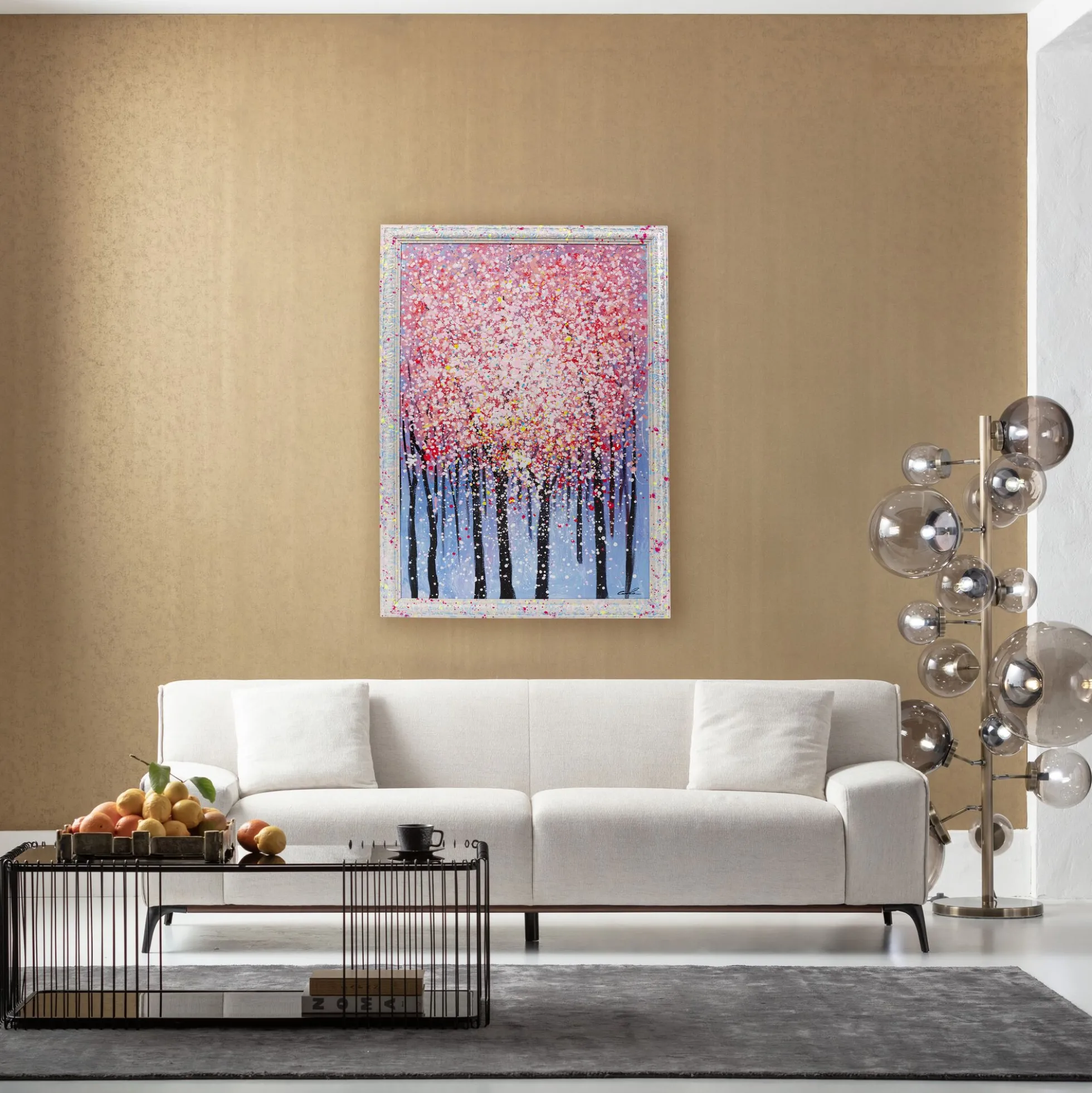 Obraz w ramie Blooming Avenue 150x100cm