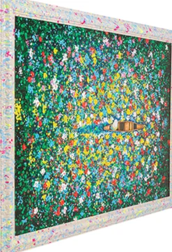 Obraz w ramie Floating Flower Market 150x100cm