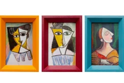 Obraz w ramie Portrait Cubism 13x18cm (3 szt.)