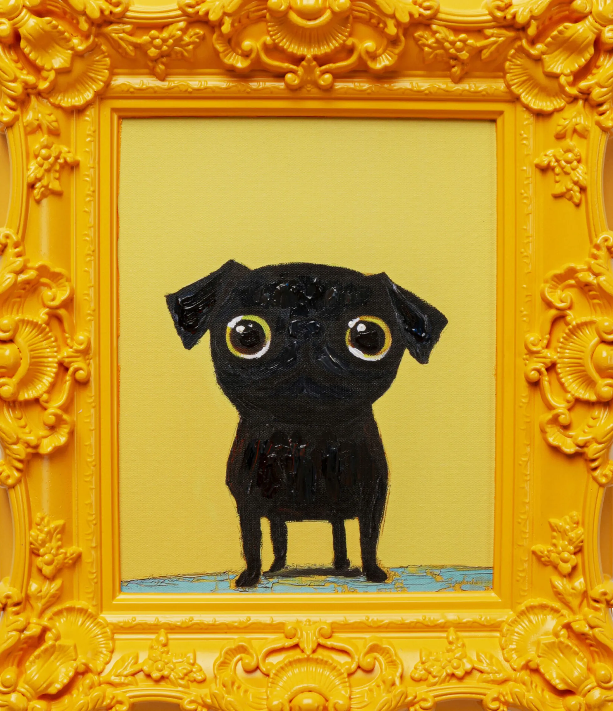 Obraz w ramie Sweet Dog Eyes 30x35cm