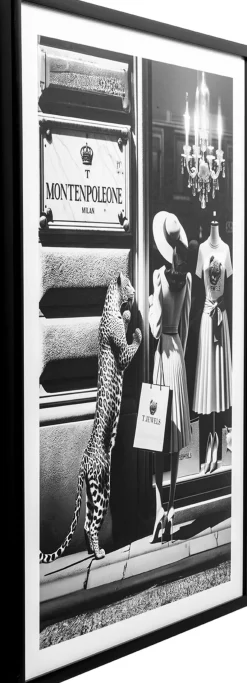 Obraz w ramie Window Shopping 80x120cm