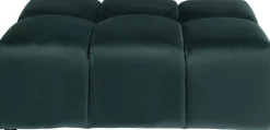 Podnóżek Belami Velvet 105x70 cm ciemnozielony