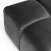 Podnóżek Belami Velvet 105x70 cm szary