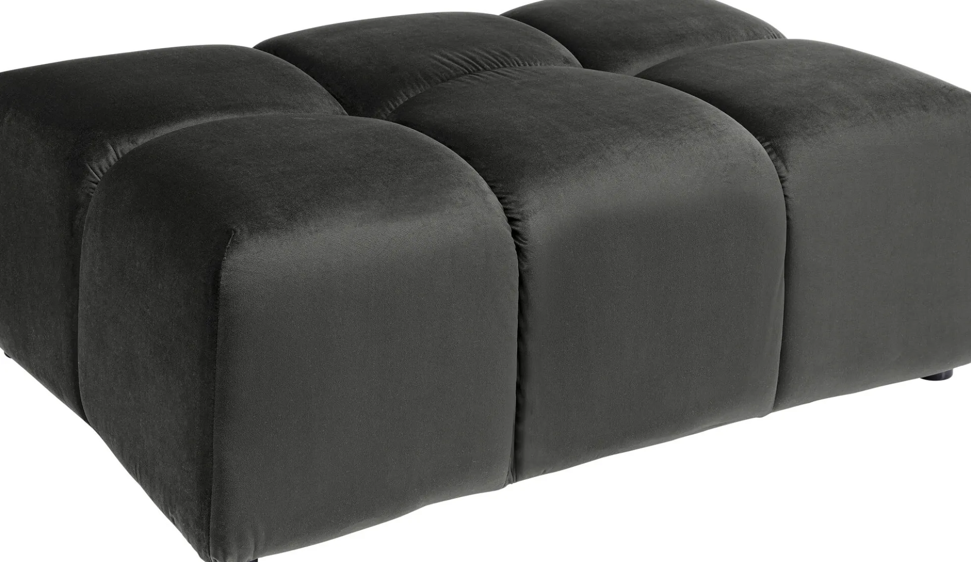 Podnóżek Belami Velvet 105x70 cm szary