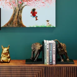 Podpórki na książki Elephants Big (2-set)