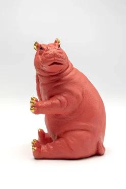 Podpórki na książki Hippo (2-set) różowe