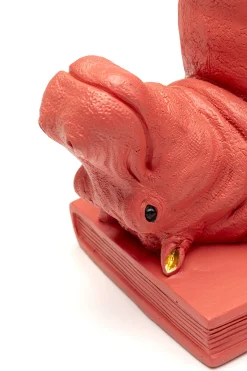 Podpórki na książki Hippo (2-set) różowe