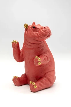 Podpórki na książki Hippo (2-set) różowe
