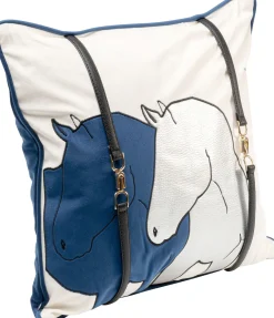 Poduszka dekoracyjna Horse Date Blue 45x45cm