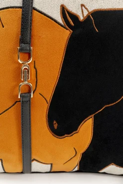 Poduszka dekoracyjna Horse Date Orange 45x45cm