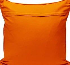 Poduszka dekoracyjna Icon Cross pomarańczowa Ø50cm