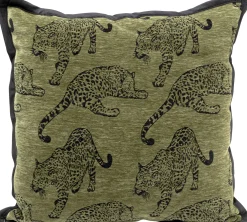 Poduszka dekoracyjna Tiger Green 45x45cm