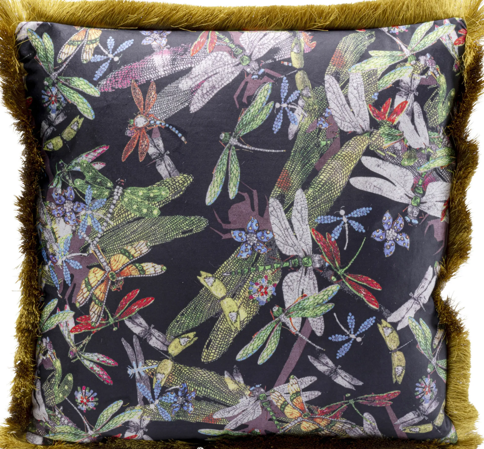 Poduszka dekoracyjna Tropical Garden Fringe 45x45 cm