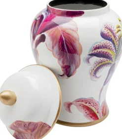 Pojemnik dekoracyjny Lillies Różowy Ø26cm