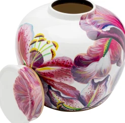 Pojemnik dekoracyjny Lillies Różowy Ø27cm
