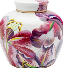 Pojemnik dekoracyjny Lillies Różowy Ø27cm