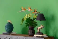 Pudełko na biżuterię lub kosmetyki Chameleon 34 cm zielono-złote