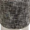 Pufa Cherry Dining Silber ciemnoszara Ø39cm