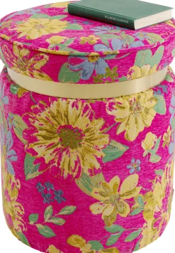 Pufa Flower Fever Różowy Ø39cm