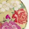 Pufa Flower Fever Żółty Ø39cm