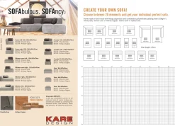 Pufa Infinity 100x50 cm szara