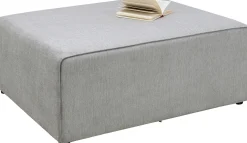 Pufa Infinity 100x68 cm szara