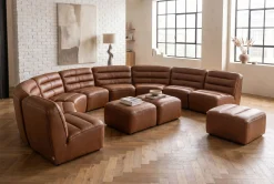 Pufa Modi Cognac 80x80cm