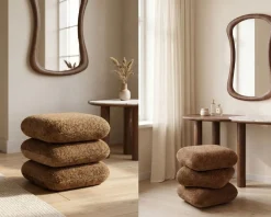 Pufa Pepino Brown 45x45cm