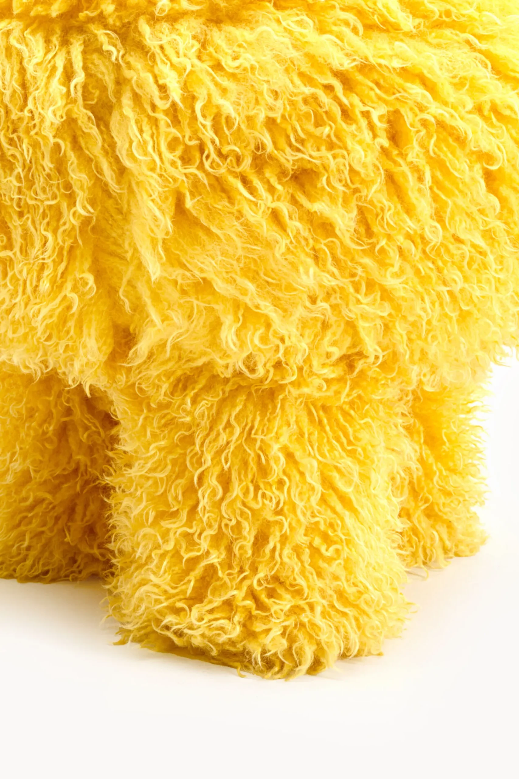 Pufa Plushy żółta