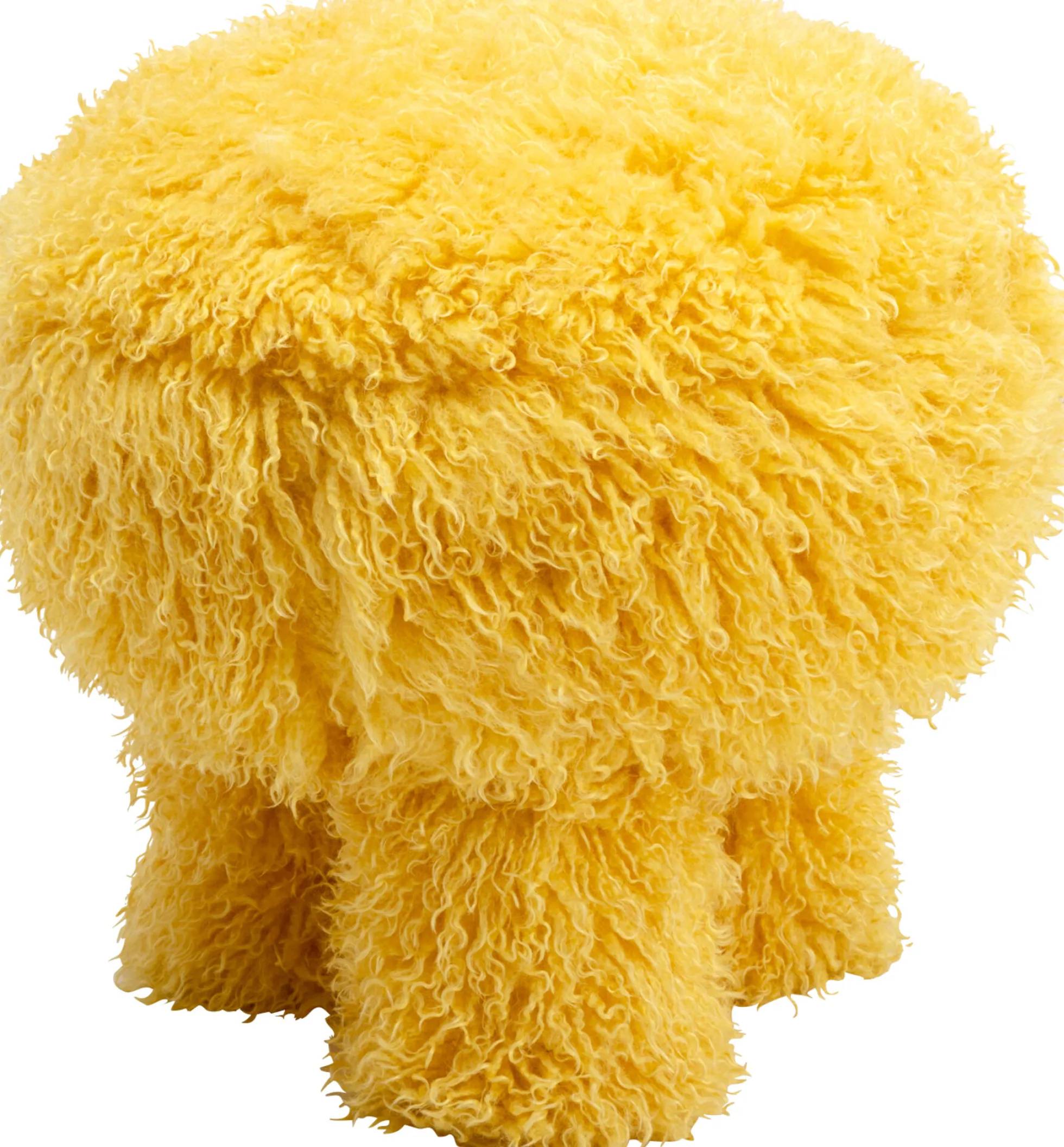 Pufa Plushy żółta
