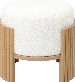 Pufa Samu Naturalny Ø43cm