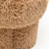 Pufa Softy beżowa Ø49cm