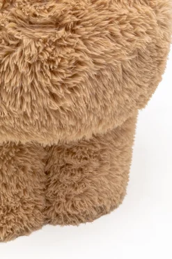 Pufa Softy beżowa Ø49cm